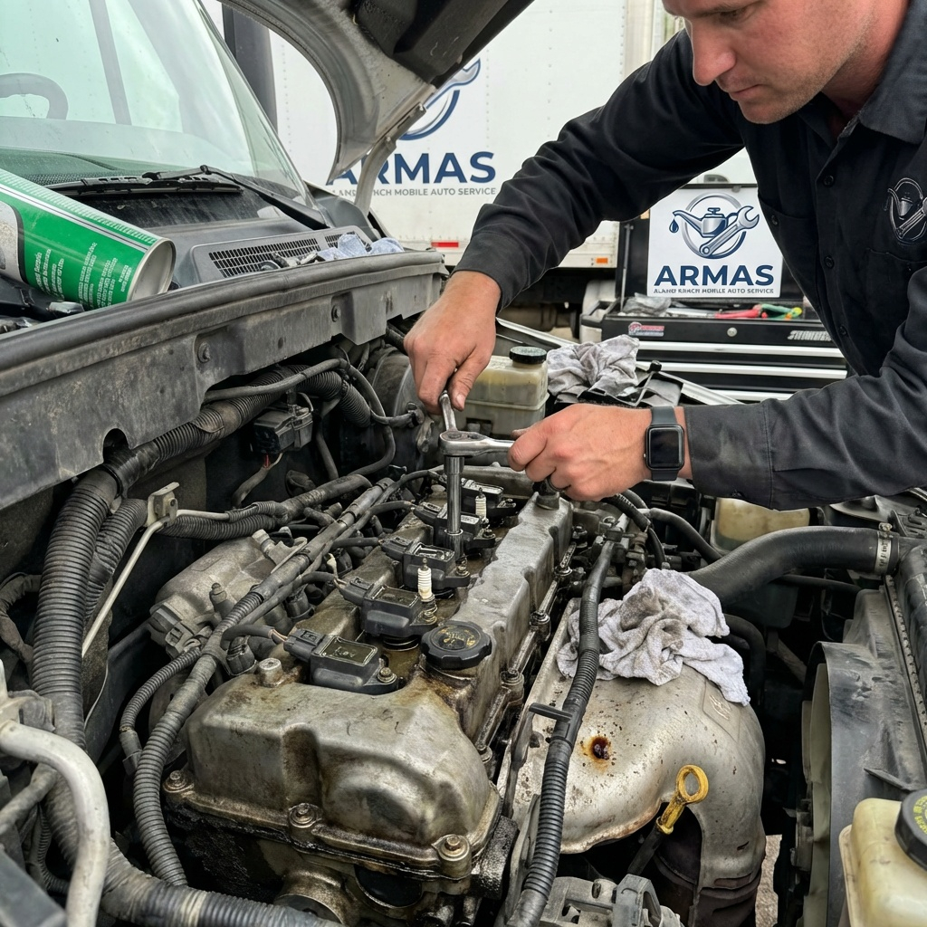 spark plug change
